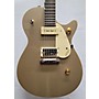 Used Gretsch Guitars Used Gretsch Guitars G2215-P90 Streamliner Junior Sahara Metallic Solid Body Electric Guitar Sahara Metallic