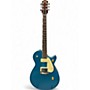 Used Gretsch Guitars G2215-P90 Streamliner Junior Turquoise Solid Body Electric Guitar Turquoise