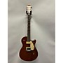 Used Gretsch Guitars Used Gretsch Guitars G2215-P90 Streamliner Junior Walnut Solid Body Electric Guitar Walnut