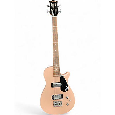 Used Gretsch Guitars G2220 ELECTROMAYIC JUNIOR JET BASS 11 SHORT SCALES Shell Pink Solid Body Electric Guitar
