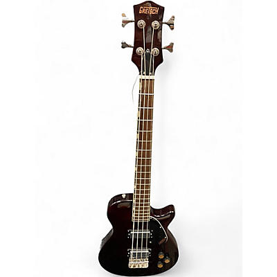 Used Gretsch Guitars G2220 Electromatic Jet Club Single-Cut Short-Scale Walnut Stain Electric Bass Guitar