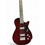 Used Gretsch Guitars G2220 Electromatic Junior Jet Bass II Burgundy Electric Bass Guitar Burgundy