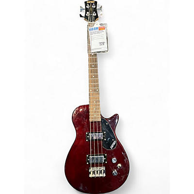 Gretsch Guitars Used Gretsch Guitars G2220 Electromatic Junior Jet Bass II Short-Scale Walnut Stain Electric Bass Guitar