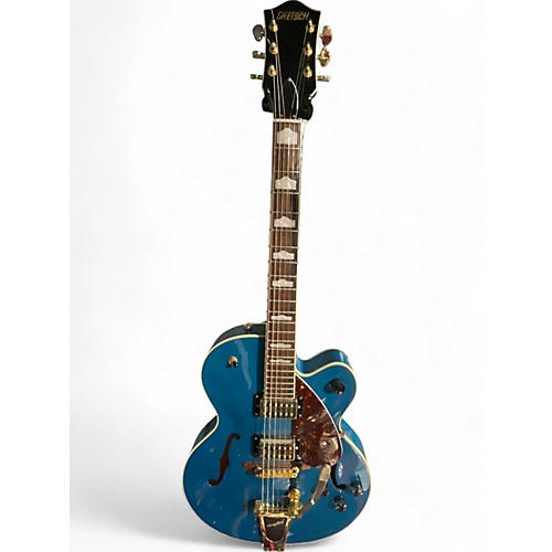 Used Gretsch Guitars G2410TG Turquoise Hollow Body Electric Guitar Turquoise