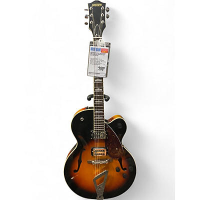 Gretsch Guitars Used Gretsch Guitars G2420 2 Tone Sunburst Hollow Body Electric Guitar