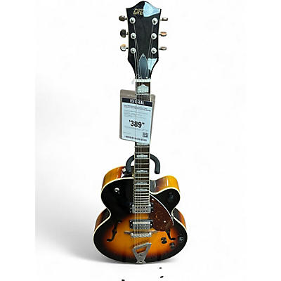 Used Gretsch Guitars G2420 3 Tone Sunburst Hollow Body Electric Guitar