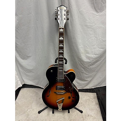 Gretsch Guitars Used Gretsch Guitars G2420T Streamliner 2 Tone Sunburst Hollow Body Electric Guitar