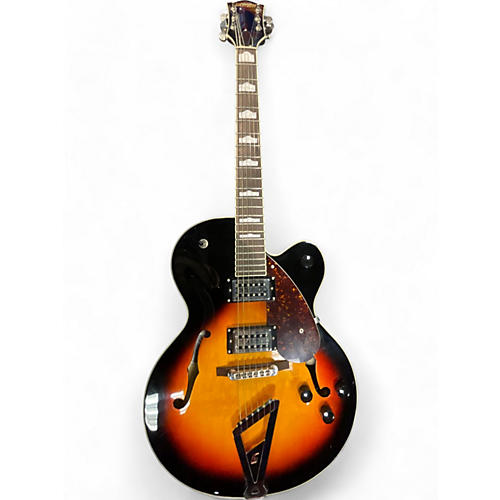 Used Gretsch Guitars G2420T Streamliner 3 Tone Sunburst Hollow Body Electric Guitar 3 Tone Sunburst