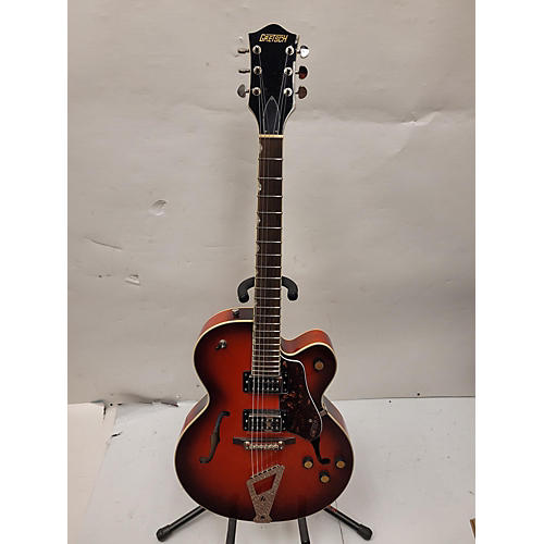 Gretsch Guitars Used Gretsch Guitars G2420T Streamliner Red Burst Hollow Body Electric Guitar Red Burst