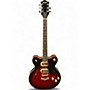 Used Gretsch Guitars G2622-P90 Streamliner Center Block Double-Cut Claret Burst Hollow Body Electric Guitar Claret Burst