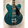 Used Gretsch Guitars Used Gretsch Guitars G2622 Streamliner Center Block Blue Hollow Body Electric Guitar Blue