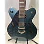 Used Gretsch Guitars Used Gretsch Guitars G2622LH Blue Hollow Body Electric Guitar Blue