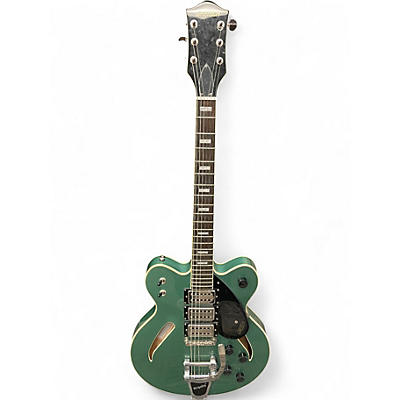 Used Gretsch Guitars G2627T Green Hollow Body Electric Guitar