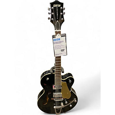 Gretsch Guitars Used Gretsch Guitars G2627TG Black And Gold Hollow Body Electric Guitar