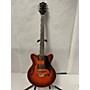 Used Gretsch Guitars Used Gretsch Guitars G2655 Brown Sunburst Hollow Body Electric Guitar Brown Sunburst