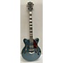 Used Gretsch Guitars Used Gretsch Guitars G2655 Gunmetal Blue Hollow Body Electric Guitar Gunmetal Blue