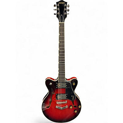 Used Gretsch Guitars G2655 Streamliner Center Block Jr. Double Cutaway With V-Sto Claret Burst Hollow Body Electric Guitar