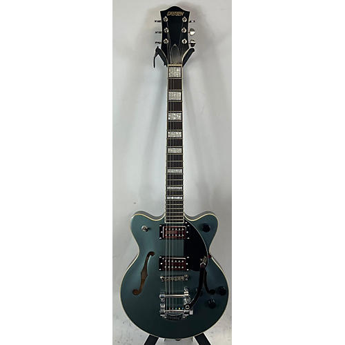 Gretsch Guitars Used Gretsch Guitars G2655T Streamliner Block Jr Gunmetal Gray Hollow Body Electric Guitar Gunmetal Gray