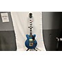 Used Gretsch Guitars Used Gretsch Guitars G2655TG Blue Hollow Body Electric Guitar Blue