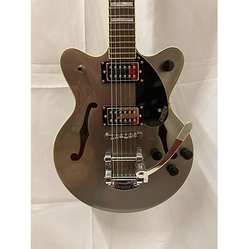 Gretsch Guitars Used Gretsch Guitars G2655t Grey Hollow Body Electric Guitar grey