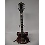 Used Gretsch Guitars Used Gretsch Guitars G2657T Chrome Red Hollow Body Electric Guitar Chrome Red