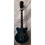 Used Gretsch Guitars Used Gretsch Guitars G2657T Ocean Turquoise Hollow Body Electric Guitar Ocean Turquoise