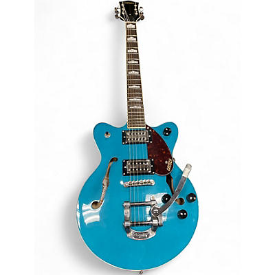 Used Gretsch Guitars G2657T Streamliner Ocean Turquoise Hollow Body Electric Guitar