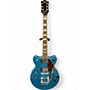 Used Gretsch Guitars G2657T Turquoise Hollow Body Electric Guitar Turquoise