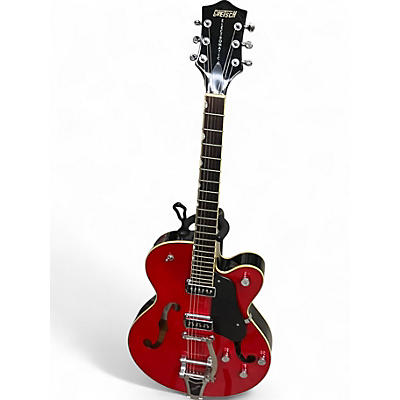 Used Gretsch Guitars G3155 Trans Red Hollow Body Electric Guitar