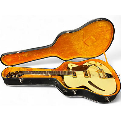 Used Gretsch Guitars G3156 Champagne Sparkle Hollow Body Electric Guitar