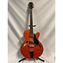 Used Gretsch Guitars Used Gretsch Guitars G3161 Historic Steamliner Orange Hollow Body Electric Guitar Orange