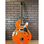 Used Gretsch Guitars Used Gretsch Guitars G3161 Orange Hollow Body Electric Guitar Orange