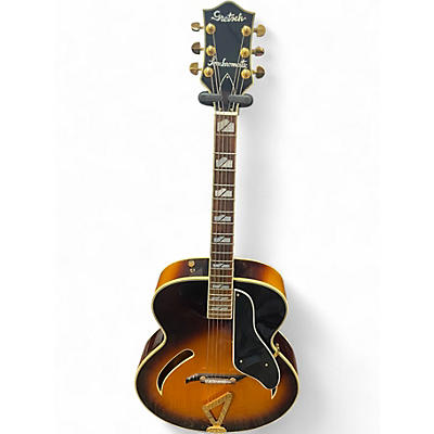 Used Gretsch Guitars G400 Synchromatic 2 Color Sunburst Hollow Body Electric Guitar
