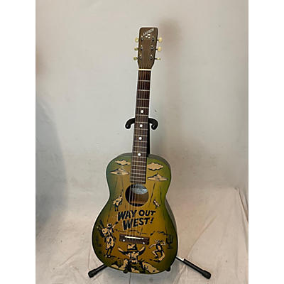 Gretsch Guitars Used Gretsch Guitars G4520 Green Multi Acoustic Guitar