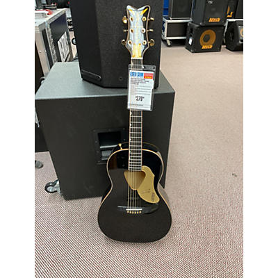 Gretsch Guitars Used Gretsch Guitars G5021WPE Rancher Penguin Parlor Black And Gold Acoustic Electric Guitar