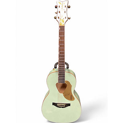 Used Gretsch Guitars G5021WPE Rancher Penguin Parlor Green Acoustic Electric Guitar