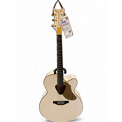 Gretsch Guitars Used Gretsch Guitars G5022C Rancher Falcon Alpine White Acoustic Electric Guitar