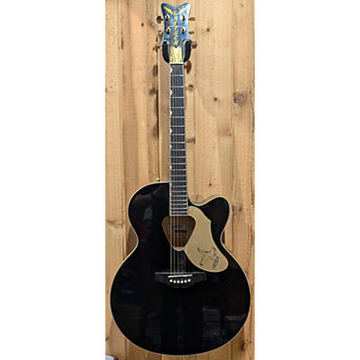 Gretsch Guitars Used Gretsch Guitars G5022C Rancher Falcon Black Acoustic Electric Guitar