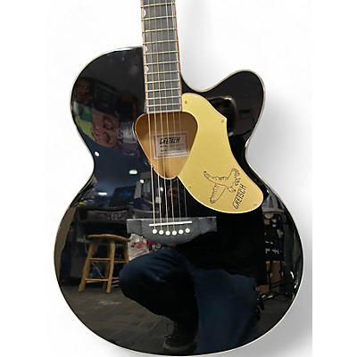 Used Gretsch Guitars G5022C Rancher Falcon Black and Gold Acoustic Electric Guitar