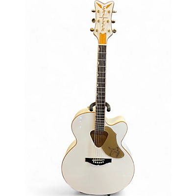 Gretsch Guitars Used Gretsch Guitars G5022C Rancher Falcon Classic White Acoustic Electric Guitar