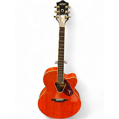 Used Gretsch Guitars G5022C Rancher Falcon Natural Acoustic Electric Guitar