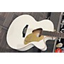 Used Gretsch Guitars Used Gretsch Guitars G5022C Rancher Falcon White Acoustic Electric Guitar White