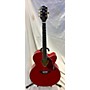 Used Gretsch Guitars Used Gretsch Guitars G5022CE Rancher Jumbo Cherry Acoustic Electric Guitar Cherry