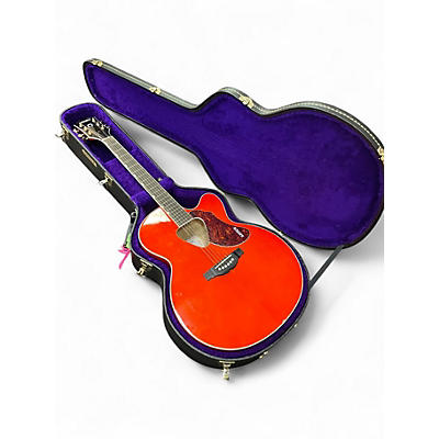 Used Gretsch Guitars G5022CE Rancher Jumbo ORANGE Acoustic Electric Guitar