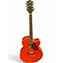 Used Gretsch Guitars G5022CE Rancher Jumbo Orange Acoustic Electric Guitar Orange