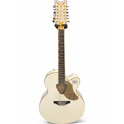 Used Gretsch Guitars G5022CWFE-12 Rancher Falcon White 12 String Acoustic Electric Guitar