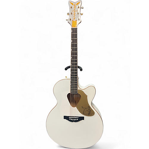 Used Gretsch Guitars G5022CWFE-12 Rancher Falcon White 12 String Acoustic Electric Guitar White