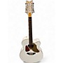 Used Gretsch Guitars G5022CWFE-12 Rancher Falcon White 12 String Acoustic Electric Guitar White