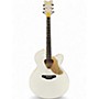 Used Gretsch Guitars G5022CWFE Rancher Falcon Jumbo White Acoustic Electric Guitar White