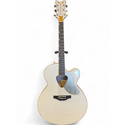 Used Gretsch Guitars G5022CWFE White Acoustic Guitar